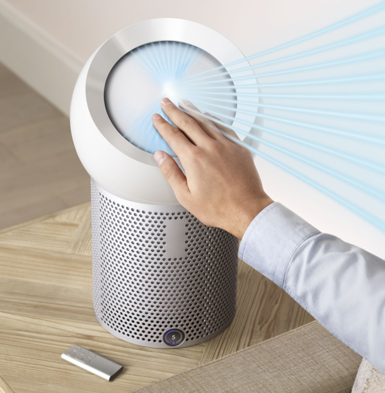 美品　ダイソン Dyson BP01 Pure Cool Me　2019年 Dyson Pure Cool Me Model BP01 White/Silver 120V