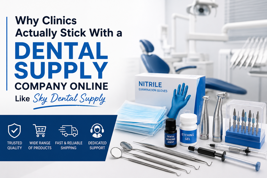 Why Clinics Actually Stick With a Dental Supply Company Online Like Sky Dental Supply