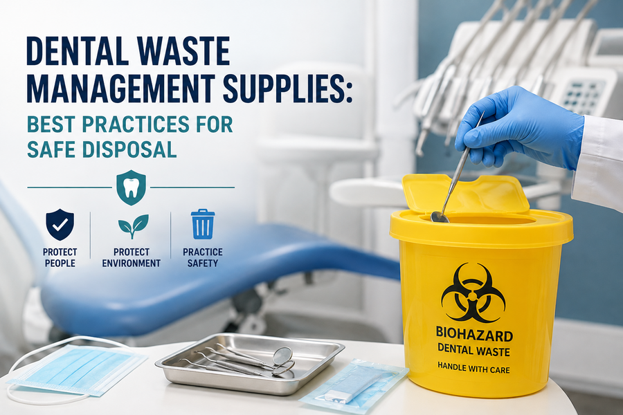Dental Waste Management Supplies: Best Practices for Safe Disposal
