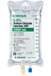 Sodium Chloride .9% Inj Pouch 1000ml Each