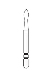 Two Striper MFS Finishing Specialty Diamond Burs 5/pk (Premier)
