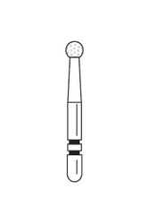 Two Striper Diamond Burs FG Shortcut 5/pk (Premier)