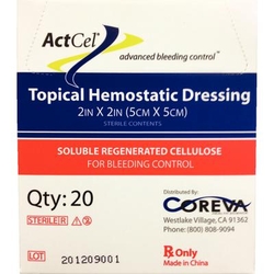 ActCel Hemostatic Dressing Gauze Sterile 2