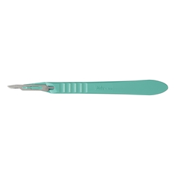 Scalpel Disposable Retractable Safety 10/Pkg