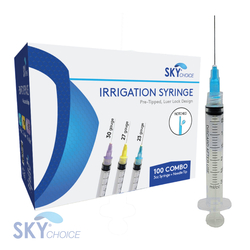 Endodontic Irrigation 3 cc Luer Syringe Combo 100/pkg