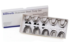 Edentulous SS Trays Perf (8) 4U/4L
