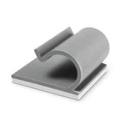 C Clip Grey Plastic Handpiece Holder (5pcs) (Parkell)