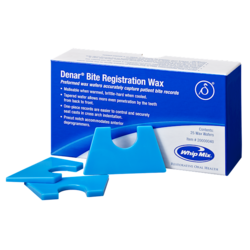 Denar Bite Registration Wax  Wafers 25/Pkg (WhipMix)