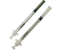 Allergy Syringes 1cc  25/Tray, 40 Trays/Case