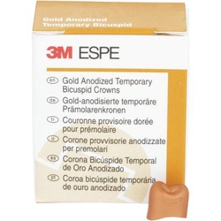 Gold Anodized Crown Refill 2nd Molar Lower Right 5/Pkg (3M)
