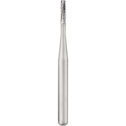 Carbide Burs FG High Speed Flat End Cross Cut 100/Pkg (Sky Economy)