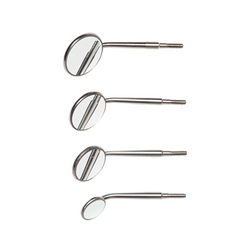 Crystal HD Stainless Steel Mouth Mirror Screw Head Cone Socket (zirc)