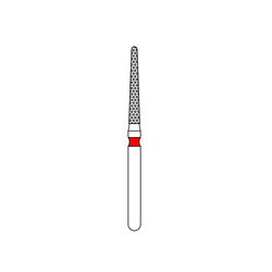 Premier Priva Diamond 5-Pk 850-014F Fine Round End Taper #P850014F