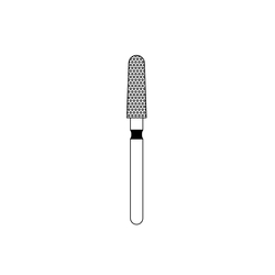 Premier Priva Diamond 5-Pk 856-025XC Extra Coarse Round End Taper #P856025XC