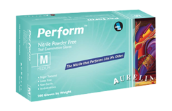 Aurelia Perform GREEN Nitrile Powder-Free Exam Gloves 200/box