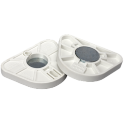 Quickmount Plates White W/Disks 20