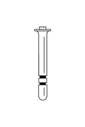 Two Striper Diamond Burs FG Depth Cutter 5/pk (Premier)