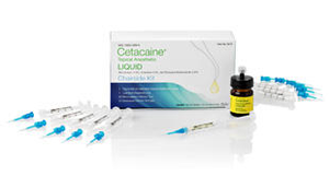Cetacaine Topical Anesthetic Liquid (Type/Size: Chairside Kit)