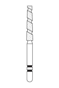 Two Striper Diamond Burs FG TS2000 5/pk (Premier)