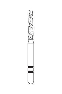 Two Striper Diamond Burs FG TS2000 5/pk (Premier)
