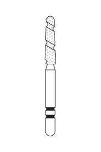 Two Striper Diamond Burs FG TS2000 5/pk (Premier)