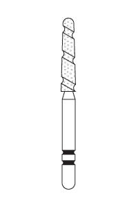 Two Striper Diamond Burs FG TS2000 5/pk (Premier)