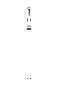 Two Striper Laboratory HP Diamond Burs HP 1/pk  EACH(Premier)