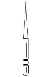 Two Striper Diamond Interproximal Trimmer Burs FG  5/pk (Premier)