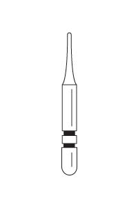 Two Striper Diamond Interproximal Trimmer Burs FG  5/pk (Premier)