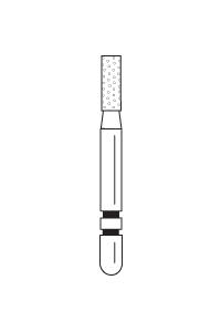 TwoTwo Striper Diamond Burs FG Cylinder Flat End 5/pk (Premier)
