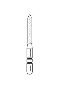 Two Striper Diamond Burs FG Shortcut 5/pk (Premier)