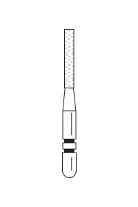 Two Striper Diamond Burs FG Shortcut 5/pk (Premier)