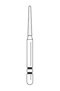 Two Striper Diamond Burs FG Round End Taper 5/pk (Premier)