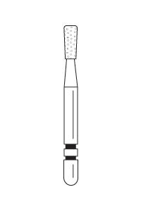 Two Striper Diamond Burs FG Inverted Cone 5/pk (Premier)