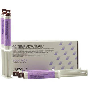 GC TEMP ADVANTAGE Temporary Cement (Type: Bulk Package 4 -7.5gmSyringes)