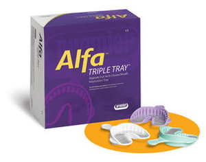 Alfa Triple Tray Disposable Impression Trays