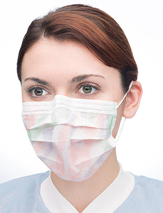 Mask Earloop Fluid Resistant Extra-Safe 50/Box