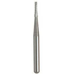 Carbide Bur FGOS Tapered Fissure Flat End (100/Pk) (Sky Choice)