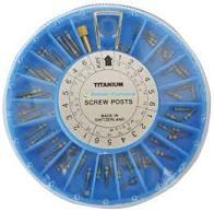 Titanium Screw Posts Conical Kit  (Select: (60))