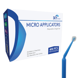 Microbrushes Applicator Brushes 400/Pkg (Sky Choice)
