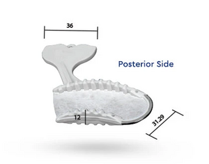 Disposable Impression Bite Trays W/Rigid Metal Bar (Dentazon)