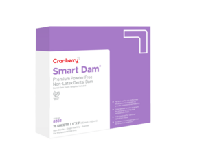 Smart Rubber Dam Latex Free, Mint Scented, 6