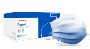 Repel Face Mask Antifog 4-Ply ASTM Level 3, 50/Box