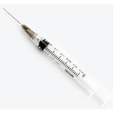 Syringe Needle Combination Luer Lock Tip (LL) 3cc, 100/Pkg (Exel)