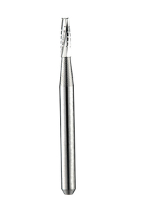 Carbide Burs FG High Speed Tapered Fissure Cross Cut Flat End of 10 (Sky Economy)