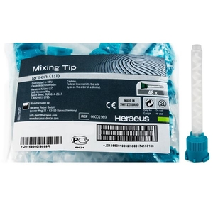 Mixing Tips Memoreg 2 6.5 mm, Green, 48/Pkg