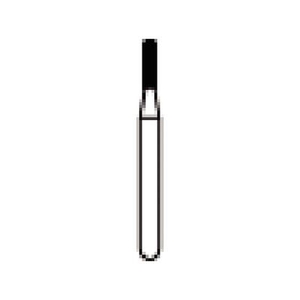 NTI Diamond Burs FG, Coarse,Cylinder Flat End, 5/Pkg (Kerr Rotary)