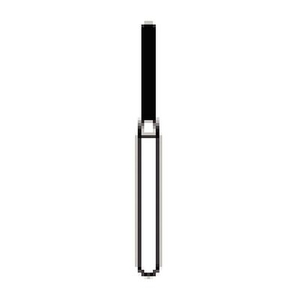 NTI Diamond Burs FG, Coarse,Cylinder Flat End, 5/Pkg (Kerr Rotary)