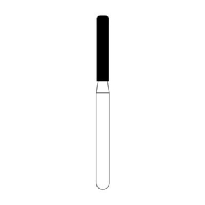 NTI Diamond Burs FG, Coarse,Cylinder Flat End, 5/Pkg (Kerr Rotary)