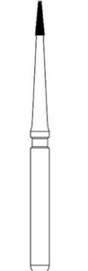 NTI Carbide Bur Trimming & Finishing 16 Fluted, TDF Series Safe End, FG, 5/Pkg